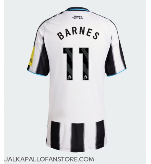 Newcastle United Harvey Barnes #11 Kotipaita Naisten 2025-26 Lyhythihainen Newcastle United Harvey Barnes #11 Kotipaita Naisten 2025-26 Lyhythihainen